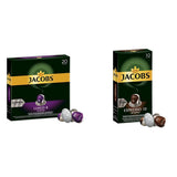 Kaffeekapseln Lungo Intenso, Intensität 8 von 12, 200 Nespresso®* kompatible Kapseln, 10 x 20 Getränke & Kapseln Espresso Intenso, Intensität 10.100 Nespresso®* kompatible Kaffeekapseln, 10x10