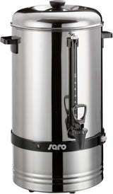 Saro Espressomaschine mit Rundfilter – 6,75 L / 40 Tassen – Edelstahl – Brüh- und Warmhaltefunktion – Sicherheitshahn – Schauglas – 1,5 kW – Modell SAROMICA 6005