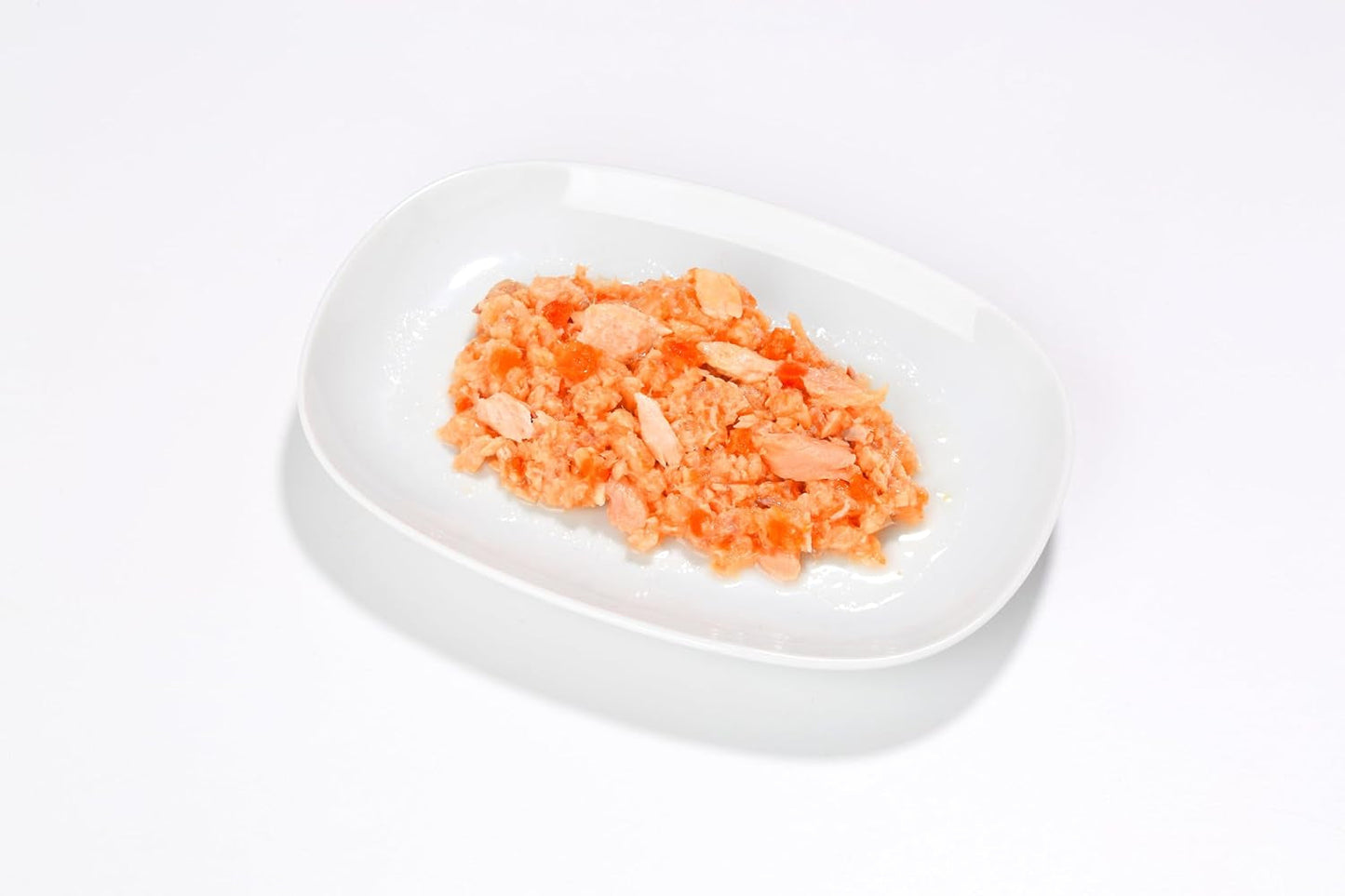 Almo Nature HFC Jelly – Nassfutter für erwachsene Katzen – Lachs und Karotten – menschliche Qualität, glutenfrei – 6 x 70 g