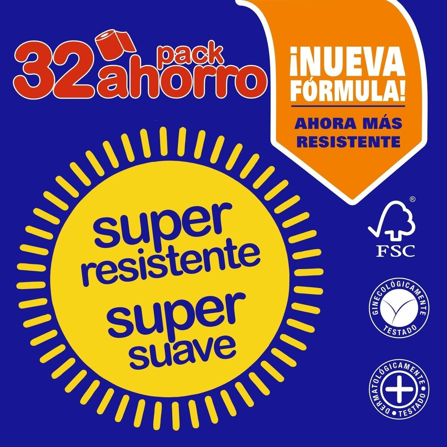 Toilettenpapier Renova Super Blanco, 32 Rollen