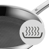 WMF Profi Resist Induktionspfanne 24 cm, Material mit Mehrschichtbeschichtung, Wabenstruktur, Edelstahlgriff, ofenfeste Töpfe und Pfannen Naty Shop