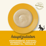 Applaws Cremiger, getreidefreier Hühnersnack für Katzen und Kätzchen, 32 Beutel x 15 g