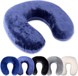 Rocco eK Nackenkissen, 4 Farben erhältlich, Reisekissen, Nackenstützkissen, orthopädisches Nackenstützkissen, Memory Foam