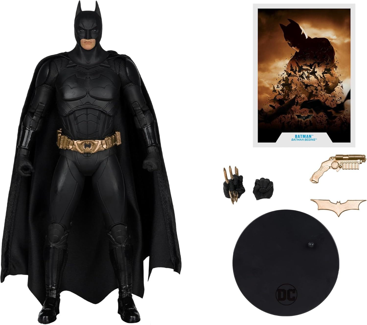 Mcfarlane Batman Begins DC Multiverse Actionfigur Batman 18 cm Actionfiguren Naty Shop