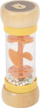 Small Foot Regenmacher-Rassel „Safari“, faszinierendes sensorisches Holzspielzeug, für Kinder ab 6 Monaten, 12458 Baby Toys Naty Shop Rassel Regenmacher