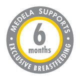 Medela 008.0137 Babyflasche mit Sauger, mehrfarbig Zubehör Essen und Stillen Bebe Naty Shop