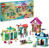 LEGO Disney Princess: Disney Princess Adventure Market, Spielzeughaus mit 4 Puppen, darunter Aschenputtel und Arielle, Spielset mit Schatzkarte, Geschenk für Mädchen und Jungen ab 6 Jahren 43246 Bausets Besuchen Sie den LEGO-Store Single