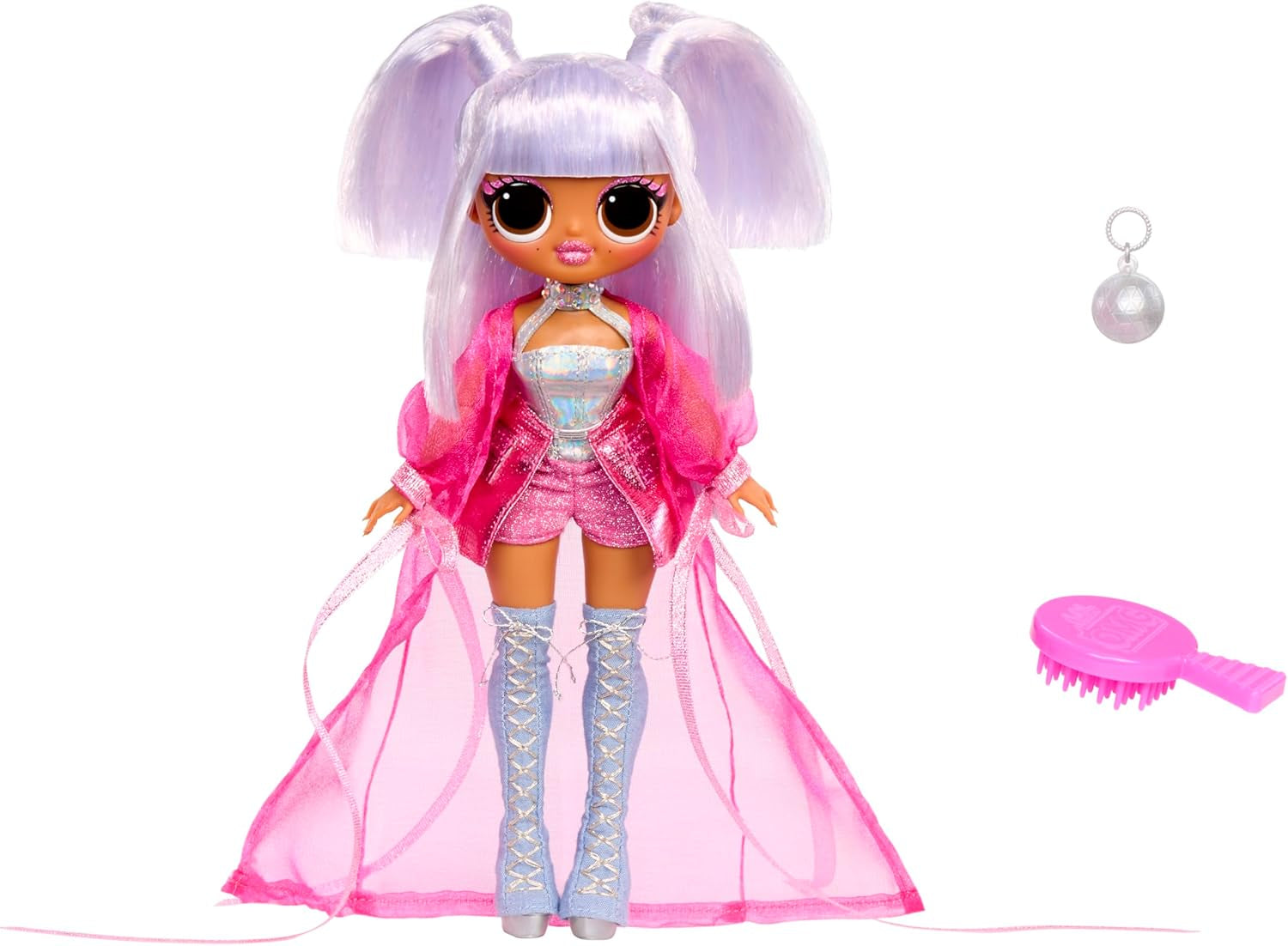 LOL Überraschung! OMG-Puppe – Kitty K – Enthält 1 Modepuppe mit fantastischem Outfit und 4 Sammelpuppen