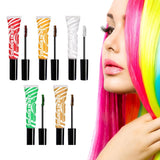 5 Farben Temporäre Haarfarbe für Kinder, waschbare Farbe, Mascara, Haarkreide, Salon-Haarfarbe, Naty Shop Standardtitel