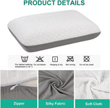 Fityou Memory-Schaum-Kissen, Nackenstützkissen, ergonomisches Schlafkissen, Kühlkissen, doppelseitiges Design, waschbarer Kissenbezug (67,5 x 40 x 13 cm), orthopädische Nackenkissen, Naty Shop