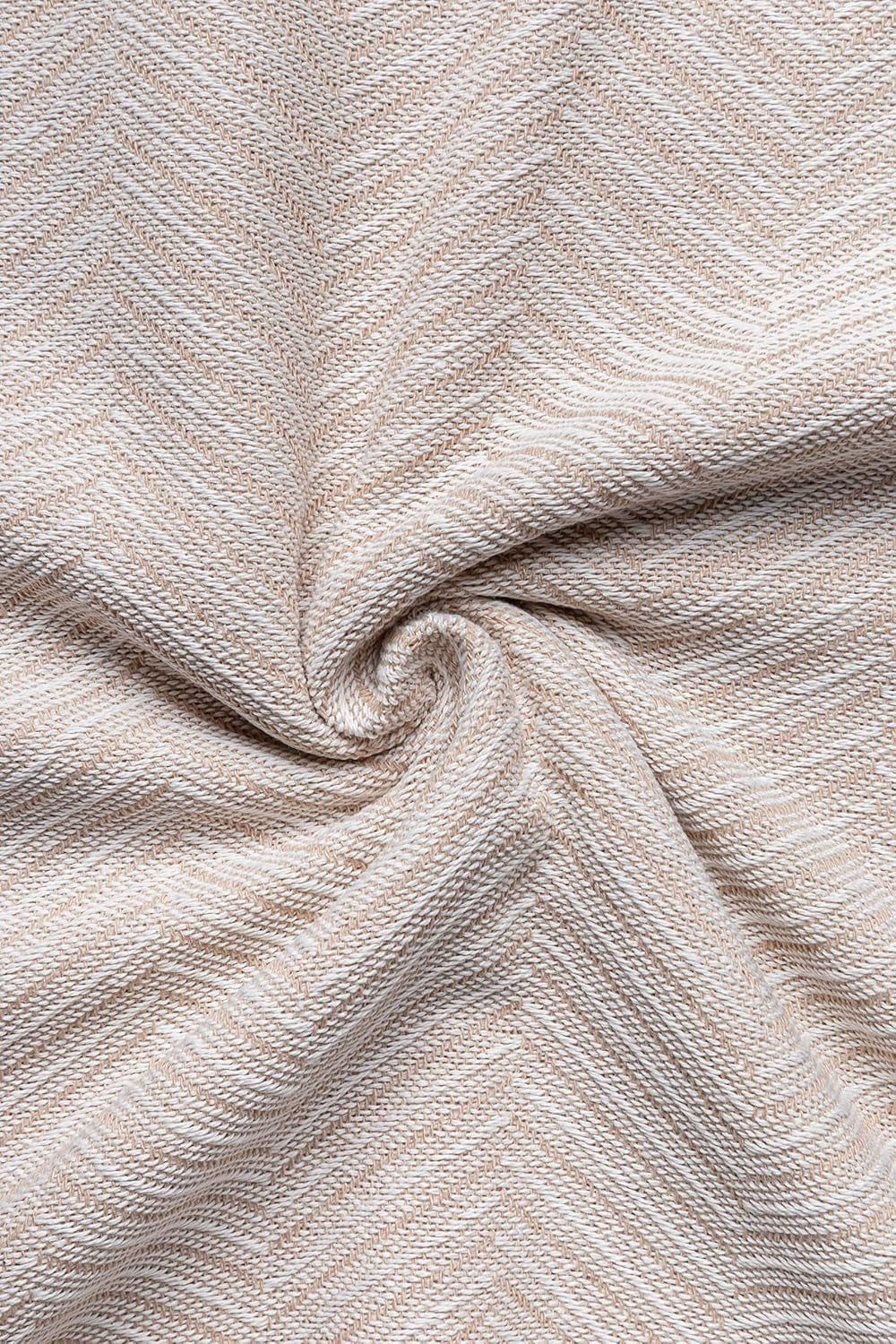 Todocama Multifunktions-Tagesdecke, Tagesdecke, Tagesdecke, Sofabezug, Jarapas, Fischgrätenmuster (230 x 260 cm, Sandbeige). Betten und Decken Besuchen Sie den Todocama-Store