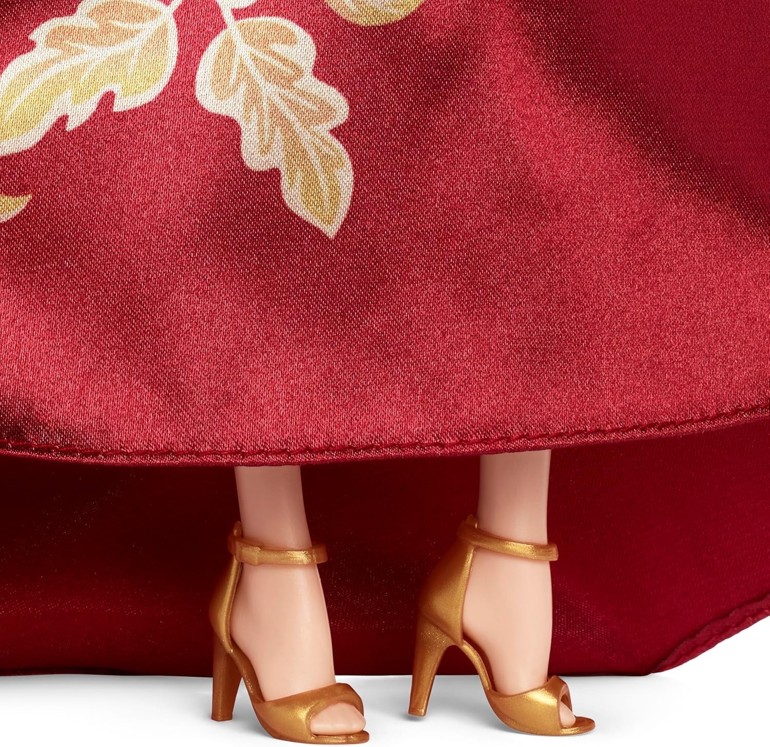 Barbie Signature Lunar New Year Puppe im roten Kleid mit goldenen Pfingstrosen, Sammlungsspielzeug JJX83