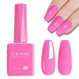 CANNI Gel-Nagellack, semipermanent, dunkelviolett, Nagellack, UV-Gel, Soak Off, Maniküre