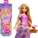Mattel Disney Die Eiskönigin Elsa Modepuppen-Set, Spin & Reveal mit 11 Überraschungen, darunter 5 Accessoires, 5 Aufkleber und eine Spielszene, inspiriert vom Disney-Film, HTG25 Dolls Naty Shop Rapunzel Modepuppen-Set