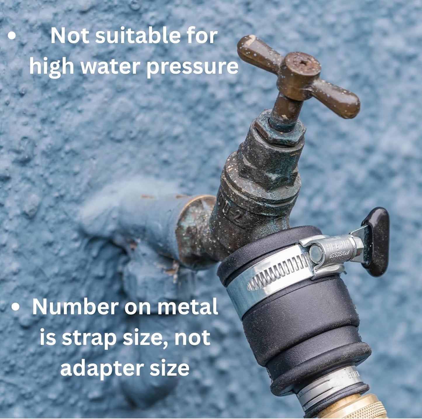 Steckbarer Wasserhahnanschluss | Durchmesser 20-30 mm | Massives Messing | Sicher und langlebig | Sichere Befestigung | Robust und korrosionsbeständig, schwarz/silber/gold