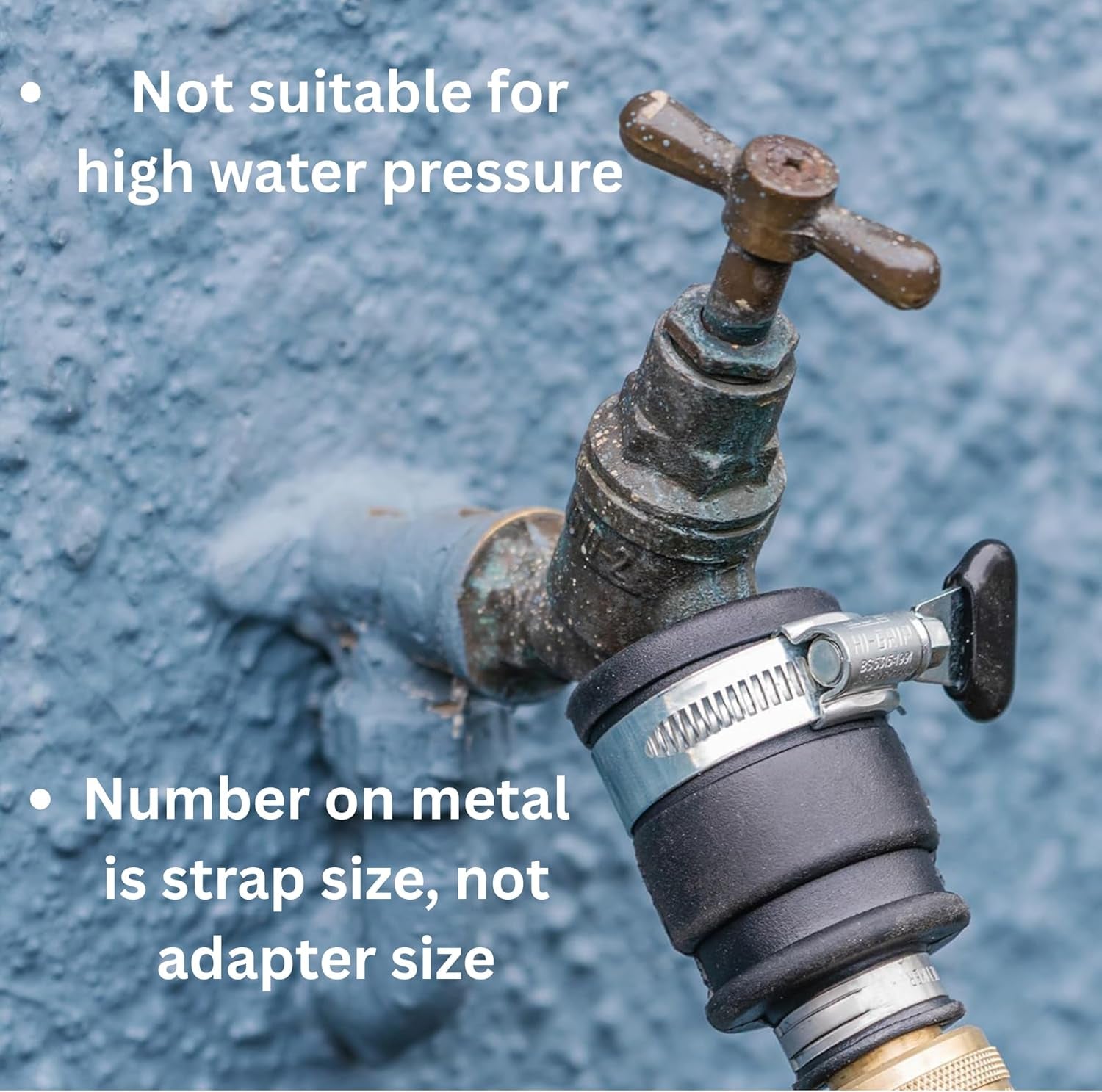 Steckbarer Wasserhahnanschluss | Durchmesser 20-30 mm | Massives Messing | Sicher und langlebig | Sichere Befestigung | Robust und korrosionsbeständig, schwarz/silber/gold