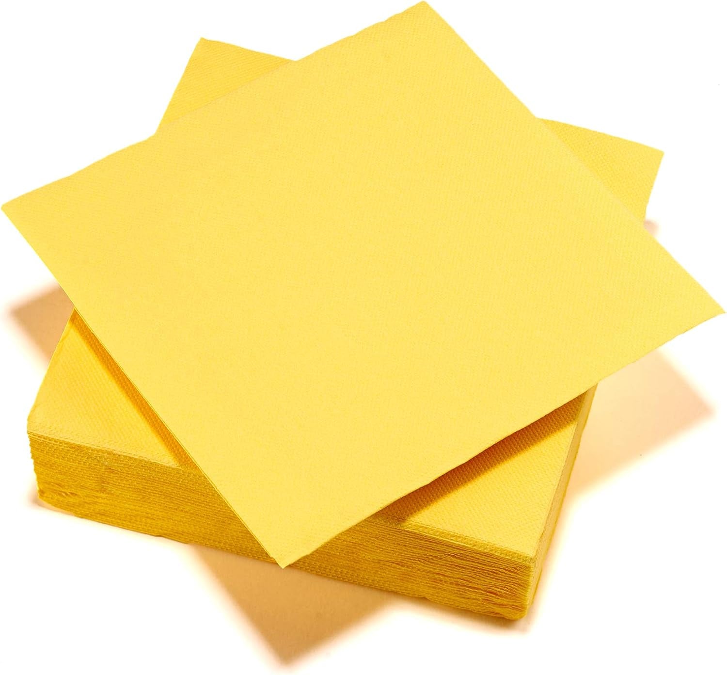 - Tex Touch Papierservietten - Schwarz - Fsc®-zertifizierte Servietten - Recycelbar und biologisch abbaubar - Set mit 40 großen schwarzen Servietten 38 x 38 cm