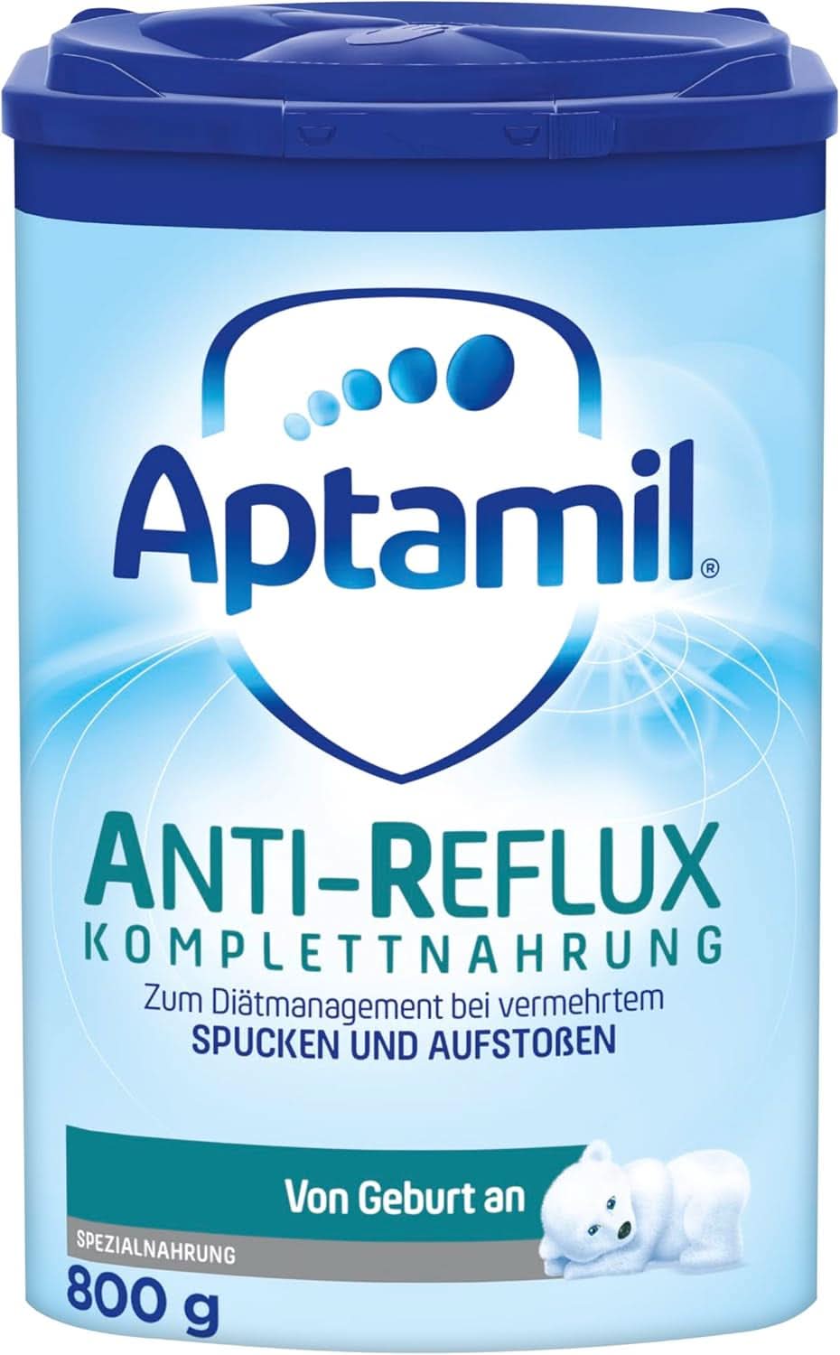 Aptamil Anti-Reflux - Alleinnahrung ab der Geburt, zum Diätmanagement, Milchpulver, 1x 800 g Naty Shop 800 Gramm