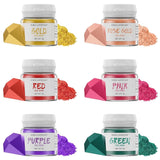 Essbarer Glitzer, 3 Gramm Naty Shop Klassische Farben