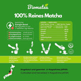 50 g Matcha in Zeremonienqualität aus Japan – 100 % natürlich, frei von Pestiziden und getestet – mit Stein gemahlen – Moegi Matcha Premium japanisches Teepulver