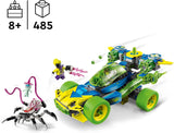LEGO Dreamzzz Mateo mit Z-Blob Action Racer, 2-in-1-Fantasy-Spielset mit Fahrzeugen, Minifiguren und Traumkreaturen für Kinder ab 8 Jahren, Geschenk für Jungen und Mädchen 71491 Bausets Beuche the LEGO-Store