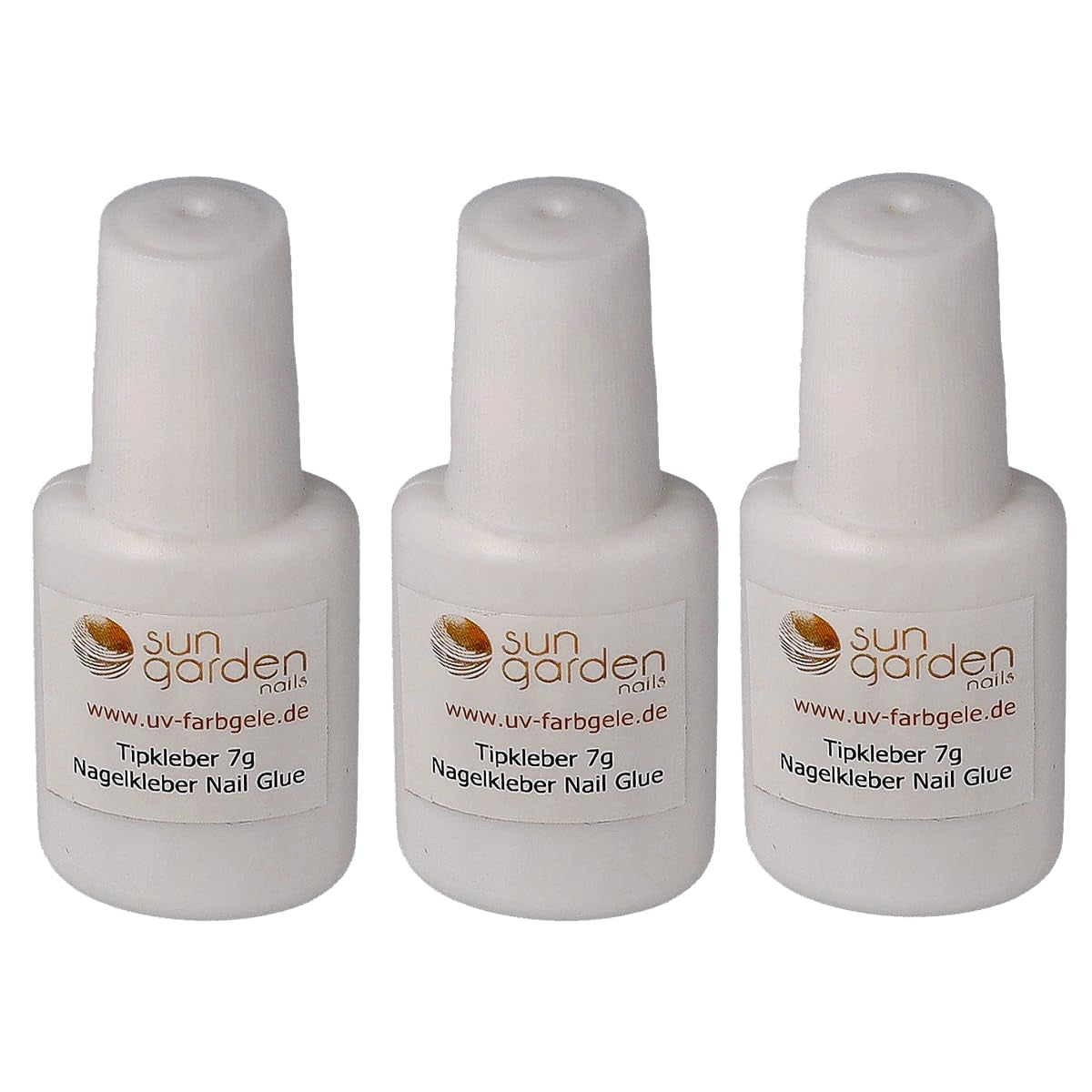Sun Garden Nails Tipbox 500 Tips inkl. 3 Spitzen Klebespitzen Nagelspitzen Kleber - Modelliernägel