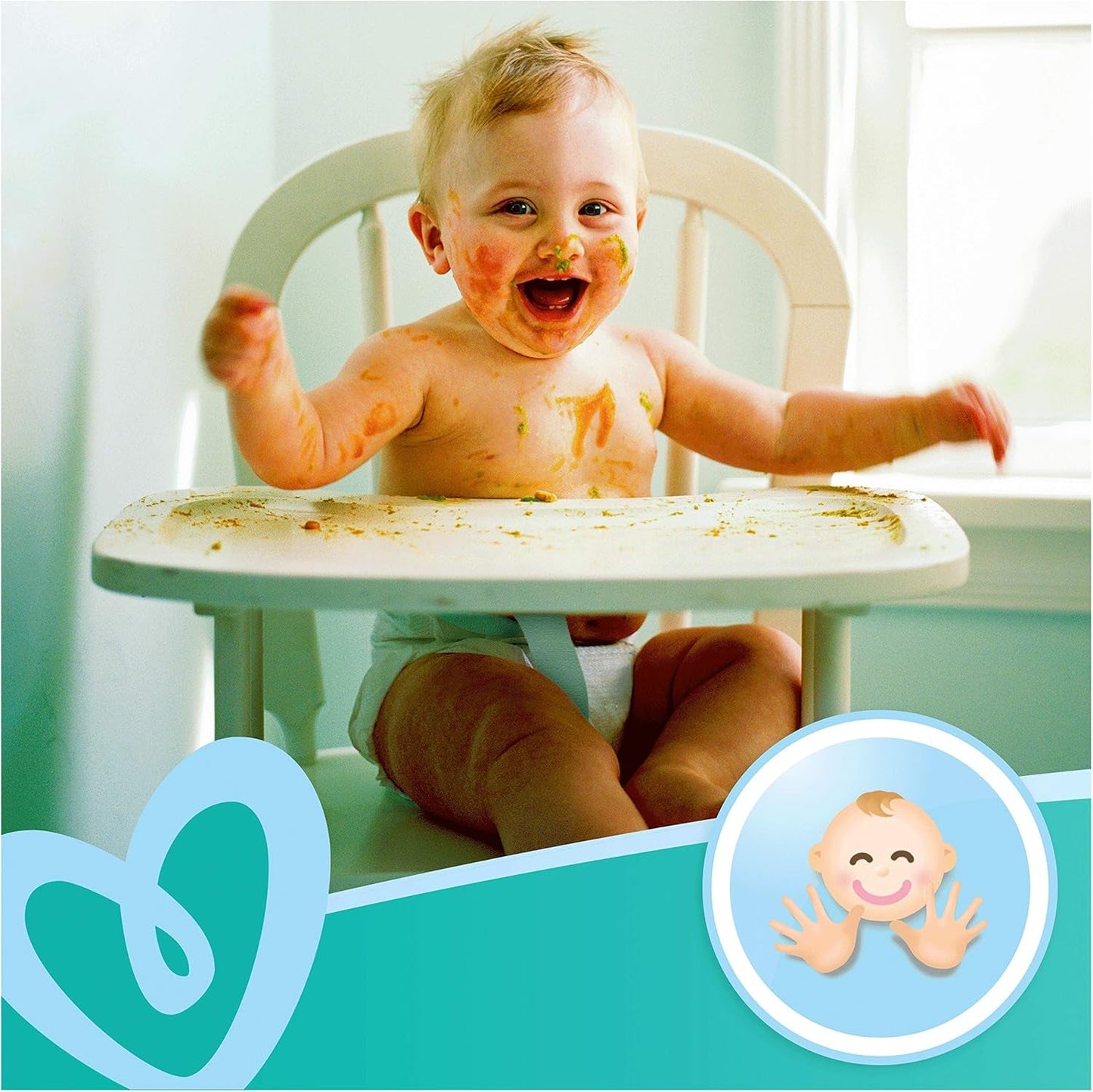 Pampers 81688049 Fresh Clean Babytücher, weiß