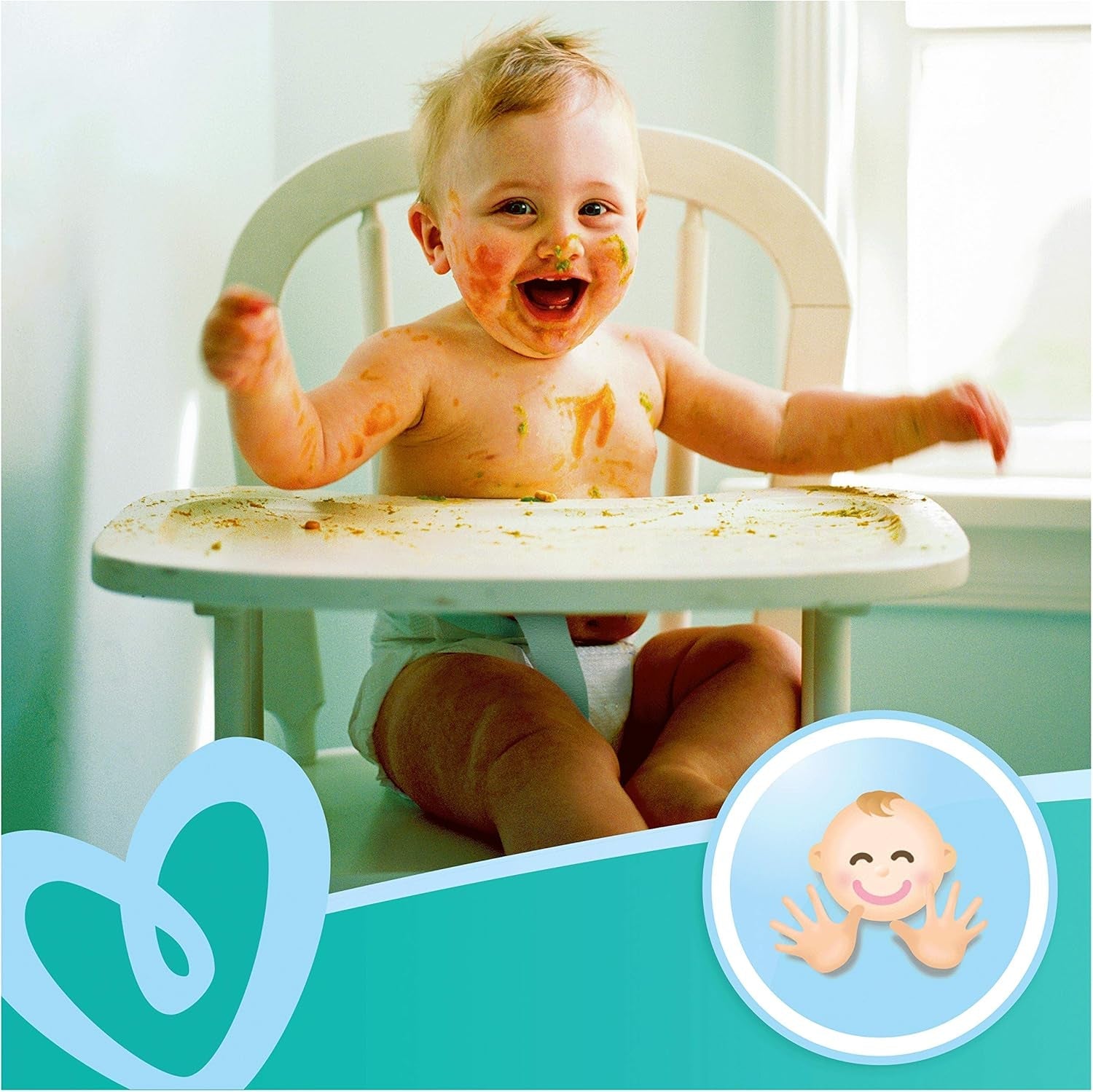 Pampers 81688049 Fresh Clean Babytücher, weiß