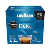 Lavazza A Modo Mio Dek Cremoso, 256 Kaffeekapseln, für entkoffeinierten Espresso mit aromatischen Noten von Mandeln und Candidis, 100 % Arabica, Intensität 7/13, mittlere Röstung, 16 Packungen