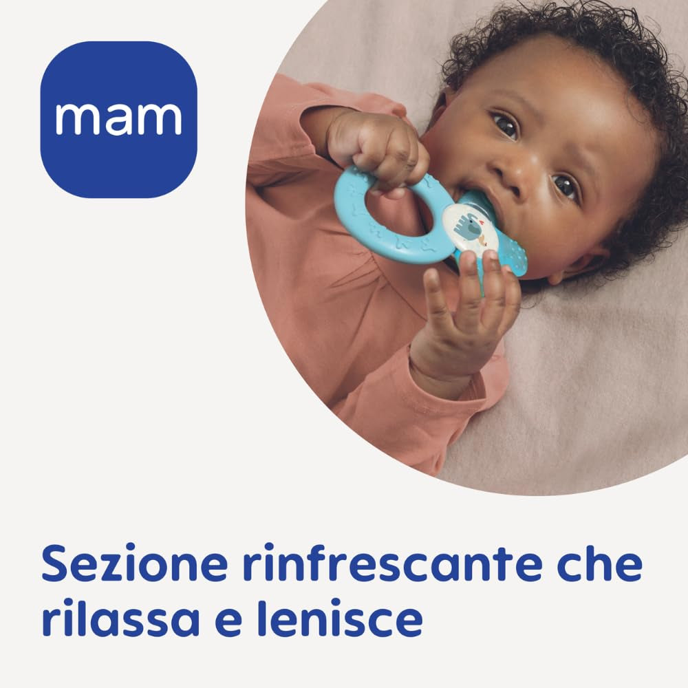 Mam Cooler kühlende Zahnfleischmassage, 4 Monate, grün