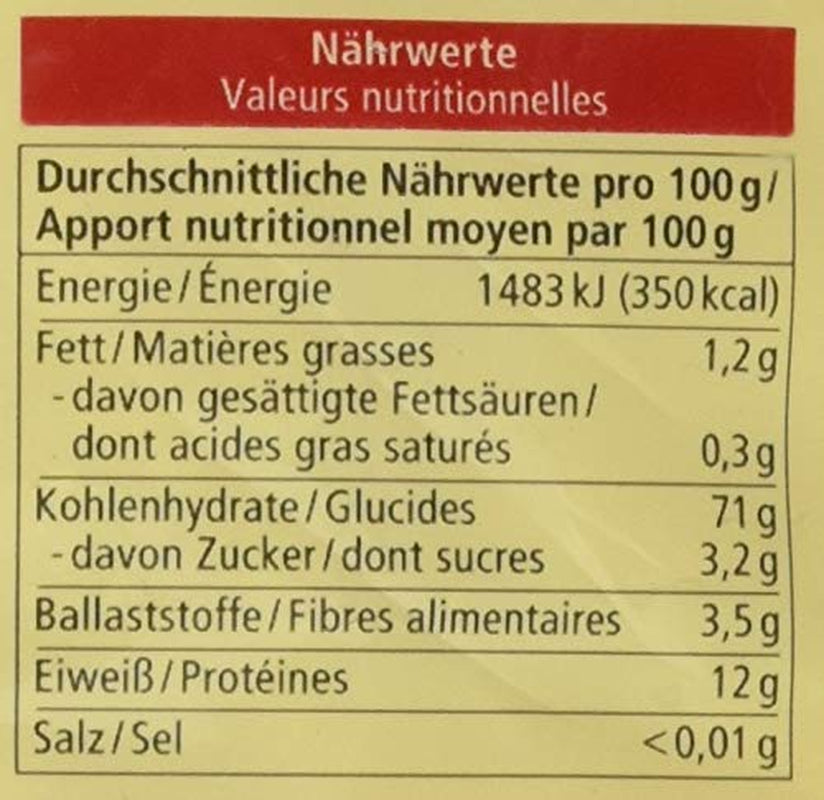 Bio-Nudeln Penne Rigate, 500g
