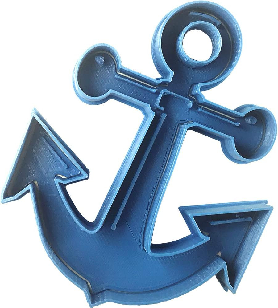 Anker-Ausstecher, PLA, blau