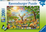 Ravensburger Puzzle für Kinder – 13352 Anmutige Hirschfamilie – 200-teiliges Puzzle für Kinder ab 8 Jahren. Puzzle Naty Shop Standardtitel