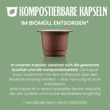 Caffè Vergnano 1882 – Èspresso kompostierbare Kaffeekapseln, kompatibel mit Nespresso, Cremoso (cremig) – Packung enthält 100 Kapseln