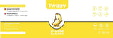 Twizzy Bananen-Lebensmittelgeschmack – 60 ml – Intensiver Geschmack – Ideal zum Backen. Aromen Naty Shop