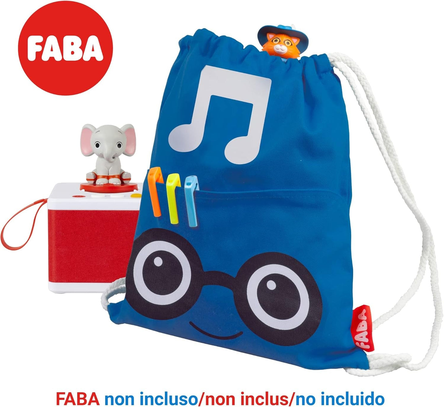 FBB10002 Figur mit Sound, blau Toys Bebe Naty Shop