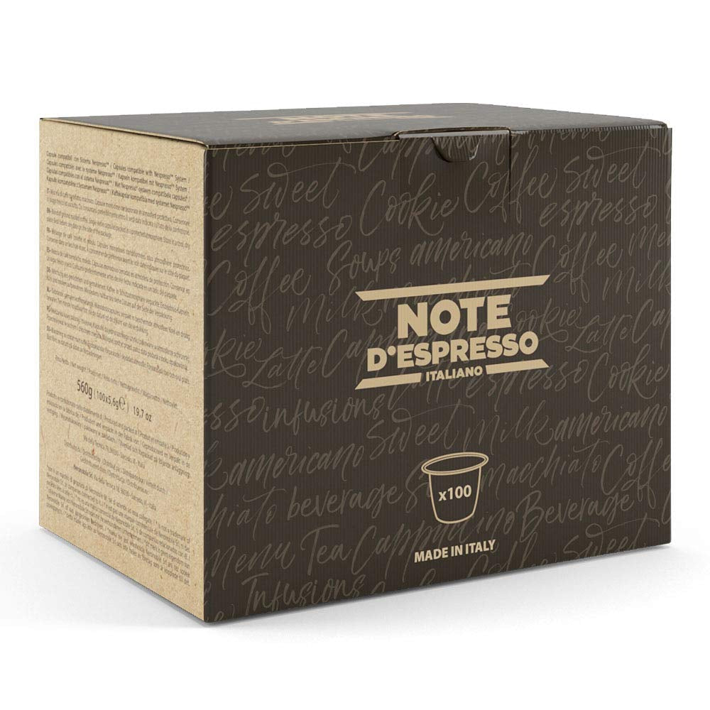 Arabica-Kaffeekapseln, Nespresso-kompatibel, 5,6 g x 100 Kapseln