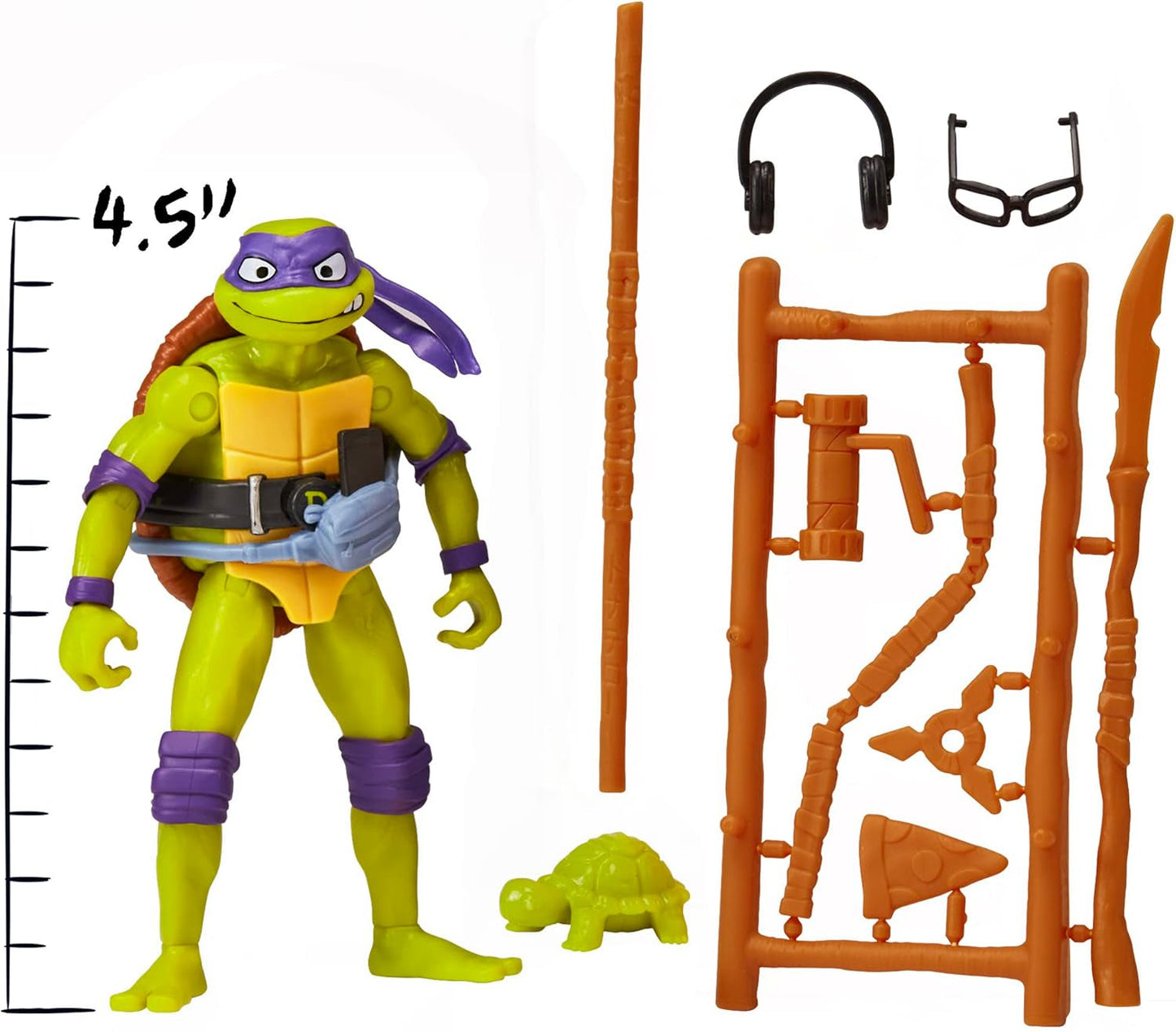 TEENAGE MUTANT NINJA Turtles – Donatello Basisfigur Actionfiguren Naty Shop