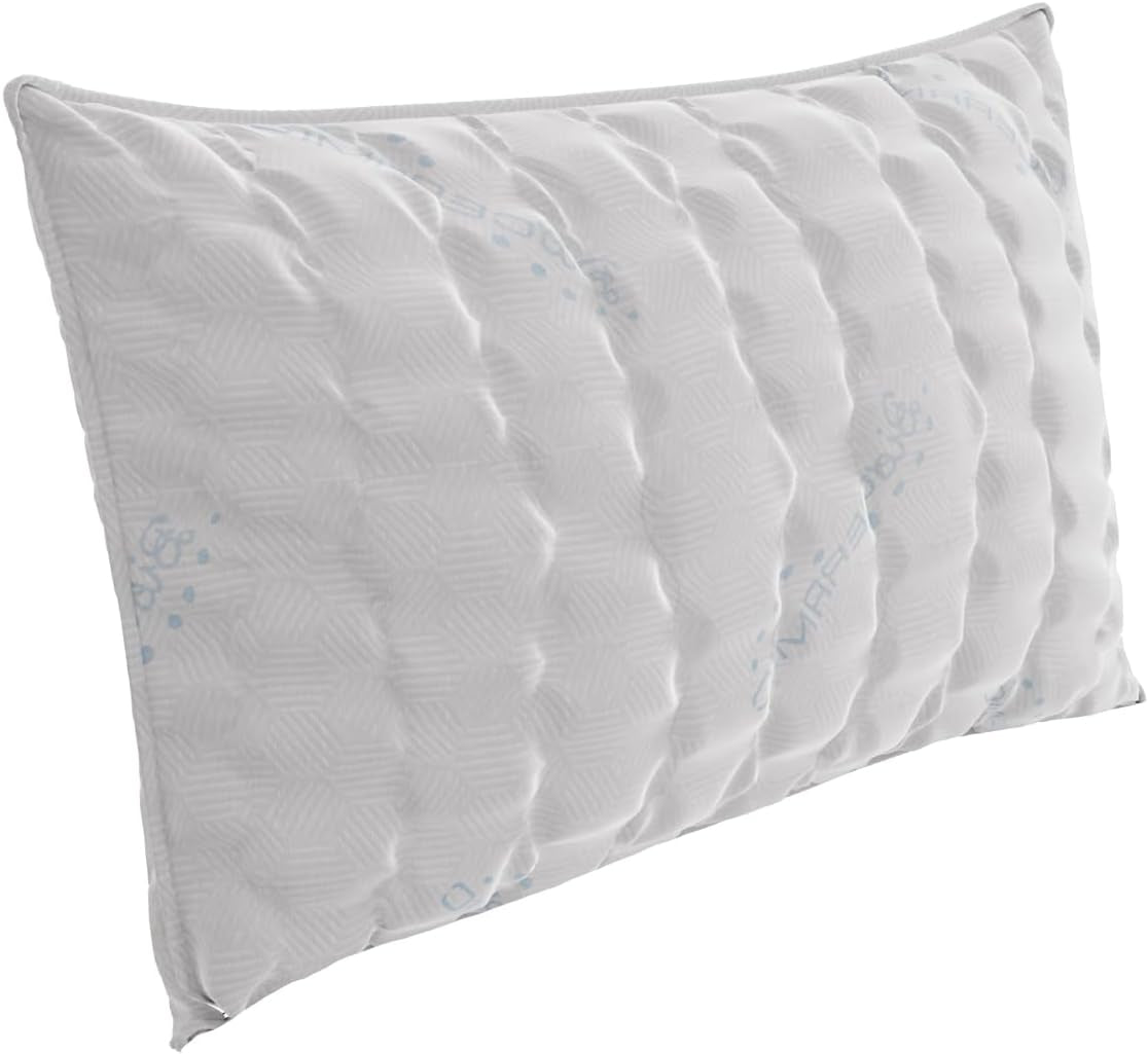 Italienische Bettwäsche MB Home Italia, Kissen, Biokeramik, hellgrau, 45 x 75 cm Naty Shop Standardkissen