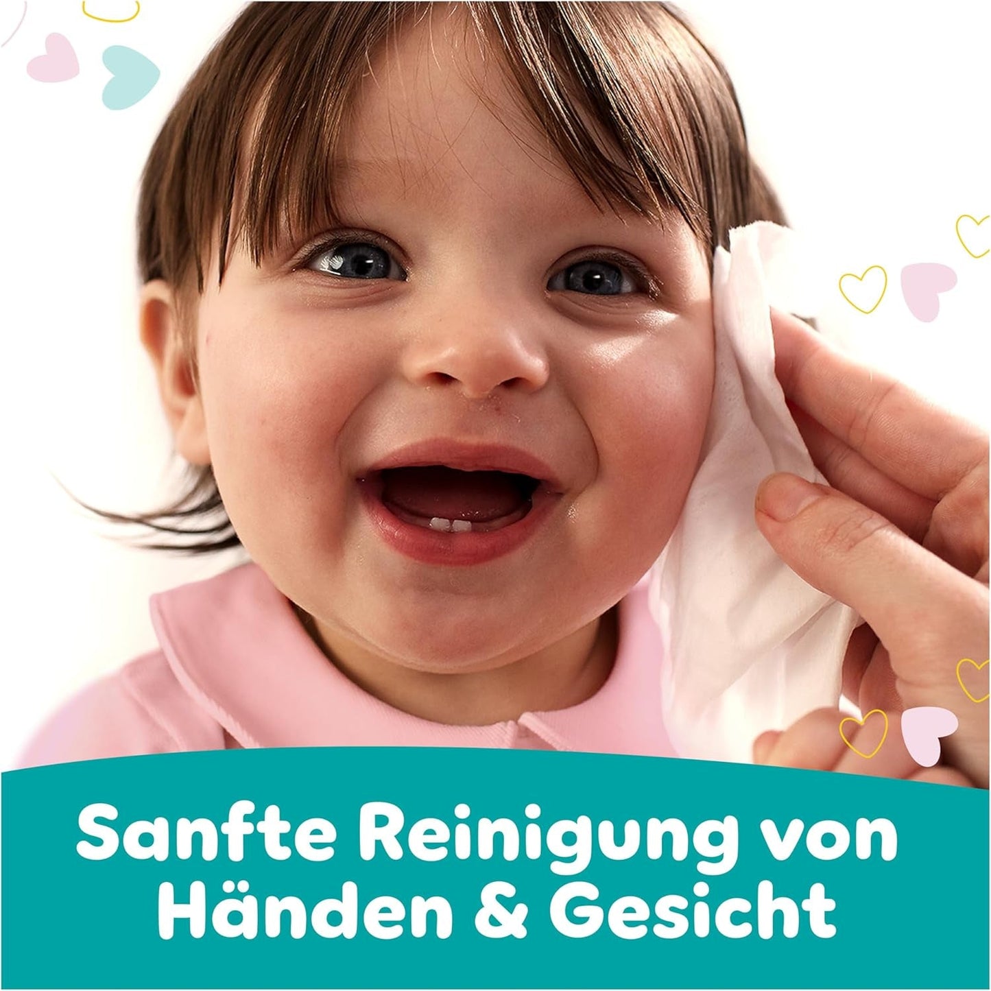 Sensitive Baby-Feuchttücher, 1872 Tücher (36 x 52), parfümfrei, für sanfte, schonende Reinigung