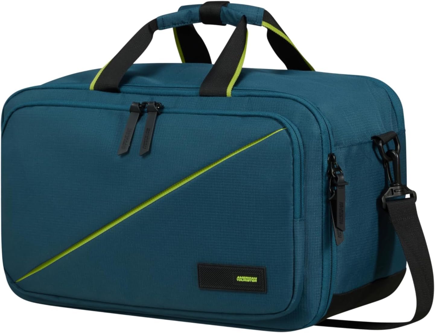 American Tourister Take2Cabin - Ryanair 3-Wege-Reisetasche 40 cm 25 l Schwarz (Schwarz) Naty Shop Gepäck & Reiseausrüstung Harbor Blue 14"