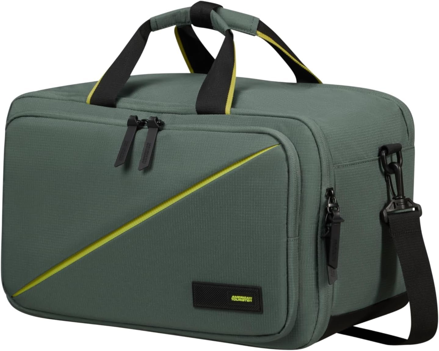American Tourister Take2Cabin - Ryanair 3-Wege-Reisetasche 40 cm 25 l Schwarz (Schwarz) Naty Shop Gepäck & Reiseausrüstung Grün (Dark Forest) 14"