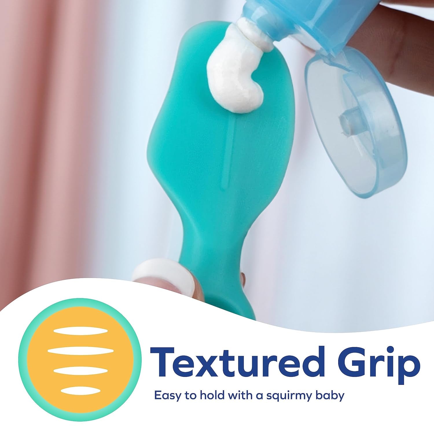 Nuby Windelcreme-Applikator – Hautausschlag-Cremespatel | inklusive Reiseetui | geeignet ab der Geburt für Kinder – Bade- und Hautpflege Naty Shop