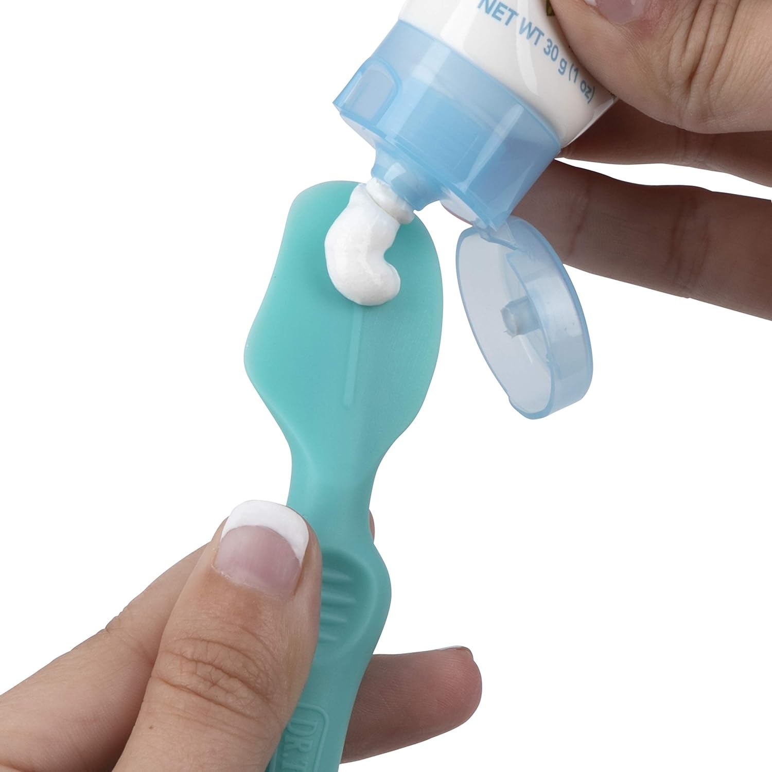 Nuby Windelcreme-Applikator – Hautausschlag-Cremespatel | inklusive Reiseetui | geeignet ab der Geburt für Kinder – Bade- und Hautpflege Naty Shop