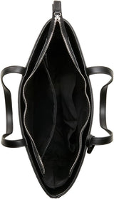Armani Exchange Women's Liz - Open Medium Shopping Handtasche, Nero Black, 28x11x40 cm (L x H T) EU Damentaschen Naty Shop