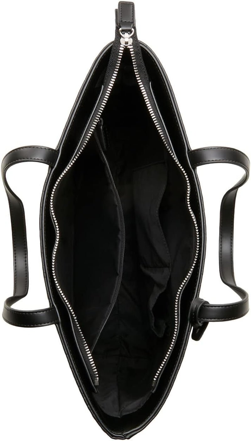 Armani Exchange Women's Liz - Open Medium Shopping Handtasche, Nero Black, 28x11x40 cm (L x H T) EU Damentaschen Naty Shop