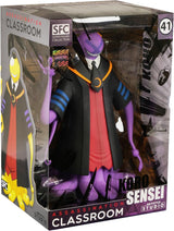 Attentat Klassenzimmer Lila Koro Sensei SFC PVC-Sammelfigur 7,8 Zoll Höhe Anime- und Ärmelstatue Heimdekoration Schlafzimmer Büro Geschenk Statuen und Skulpturen Naty Shop