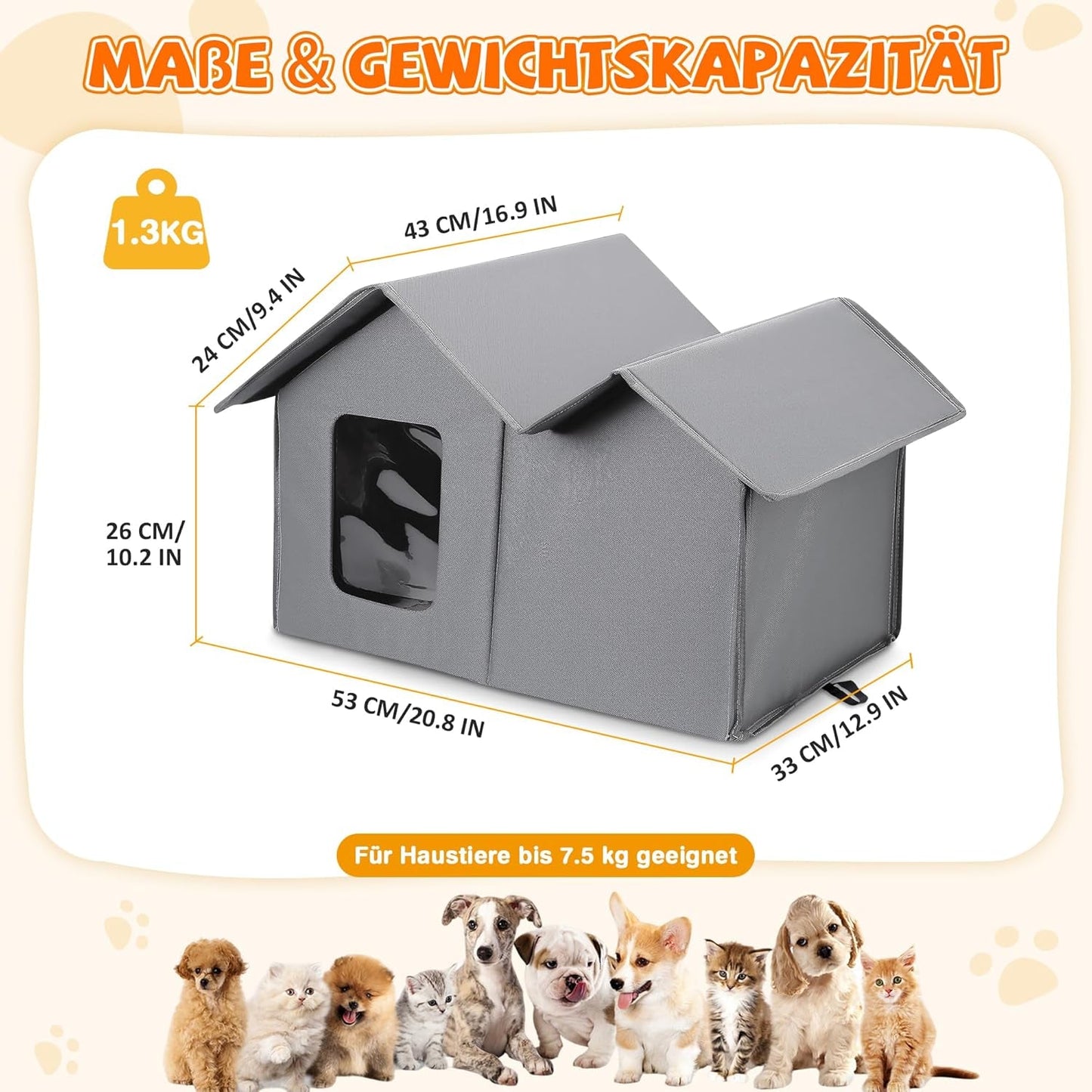 Decken und Möbel, Haustiere, Höhlen und Häuser, Katzen, Betten für Katzen, Katzenbetten, Matratzen