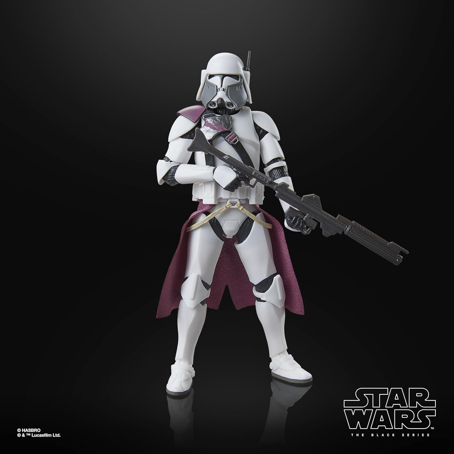 Star Wars Black Series Clone Commander Bacara, Star Wars: Ahsoka Premium-Sammelfigur (15 cm) Actionfiguren Naty Shop