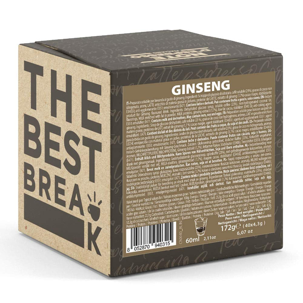 Sofort lösliches Produkt Ginseng-Kapseln 4,3 g x 40 Kapseln